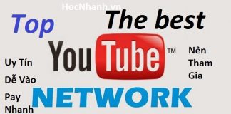 Top nhung net work youtube uy tin va tot nhat